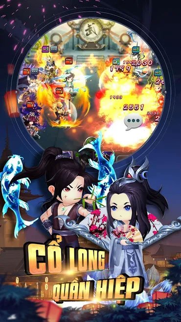 Đồ họa Mộng Kiếm Hiệp đẹp mắt