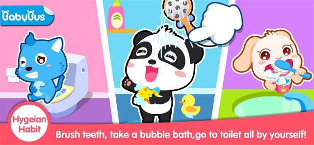 Học cách đánh răng, tắm rửa và đi vệ sinh