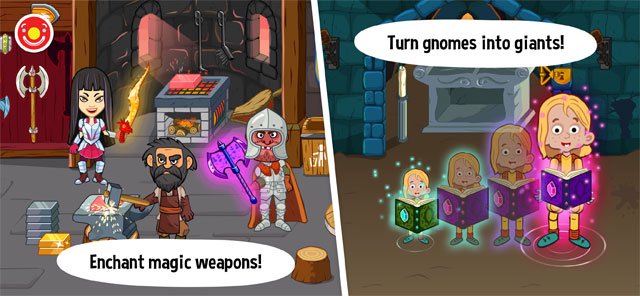 Thực hiện nhiều loại phép thuật thú vị