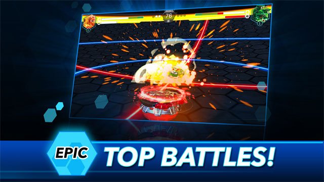 BEYBLADE BURST app - Cuộc chiến kịch tính giữa các con quay