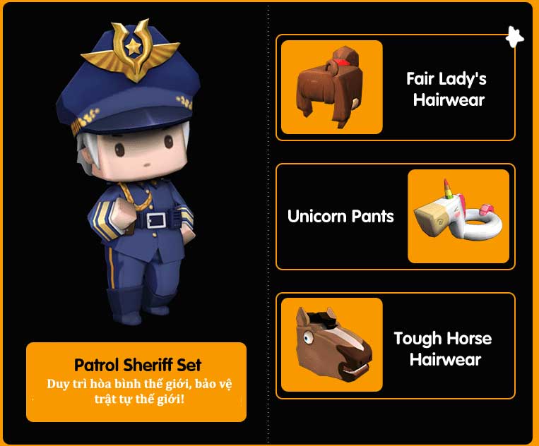 Mini World: Block Art bổ sung nhiều trang phục mới