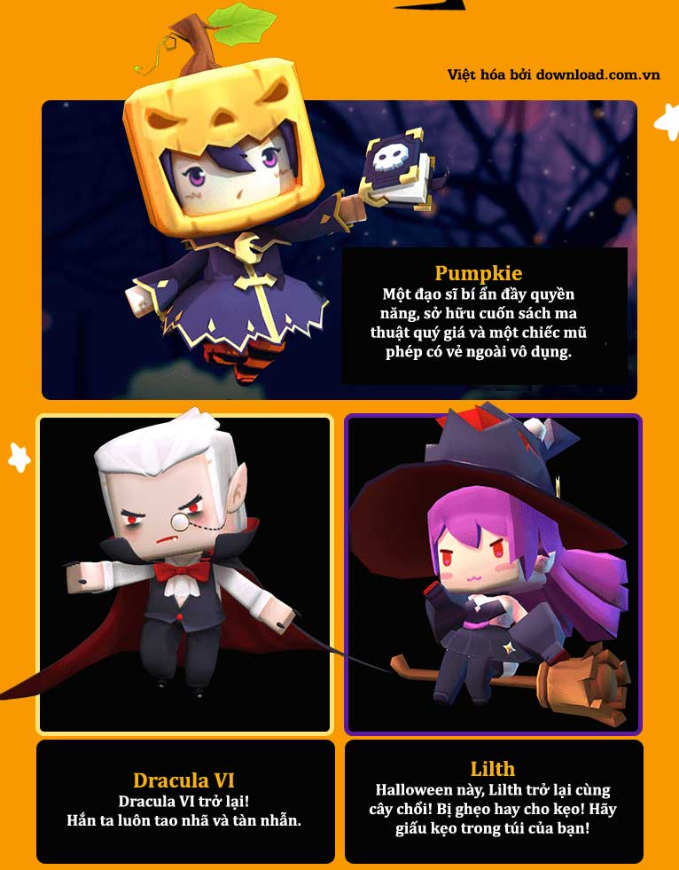 Mini World: Block Art bổ sung nhiều skin mới