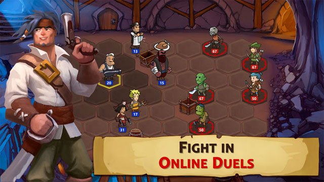 Tham gia trận đấu tay đôi online