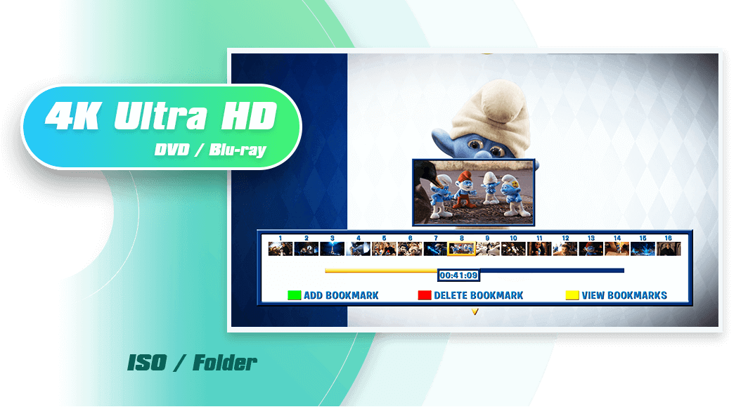 Menu điều hướng của DVDFab Player