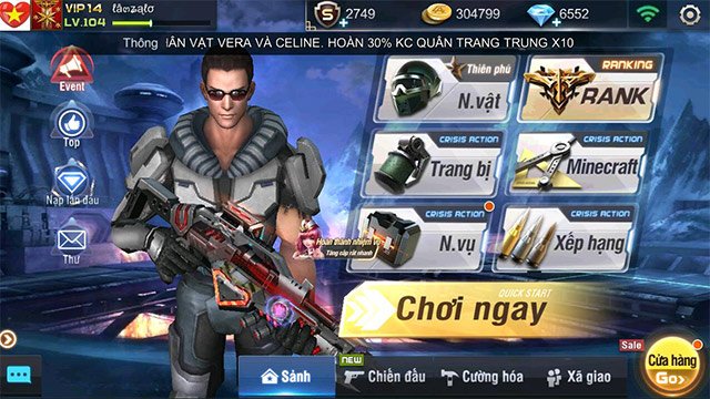 Tải Tập kích: CABG (Crisis Action's Battlegrounds) - Game bắn súng sinh tồn hấp dẫn trên mobile.