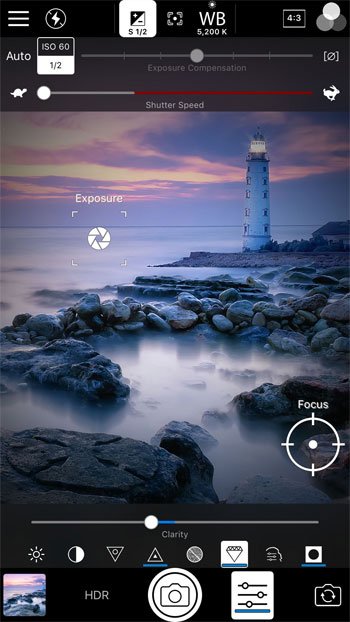 Giao diện của ACDSee Camera Pro