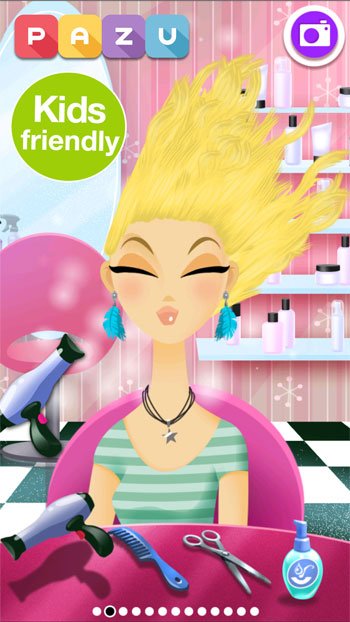 Game quản lý salon làm tóc cho bé