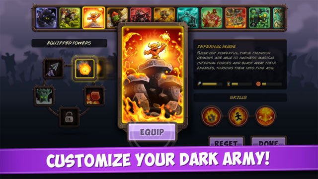 Tùy chỉnh đội quân bóng tối của bạn