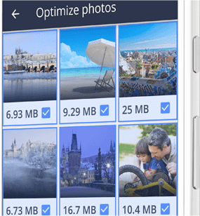 Avast Cleanup cho Android tối ưu ảnh