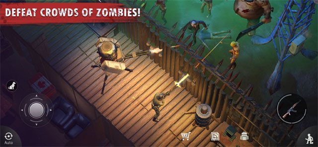 Tiêu diệt lũ zombie đông đảo