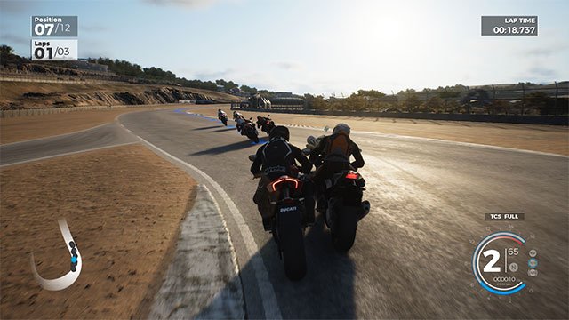 Game đua moto cạnh tranh khốc liệt