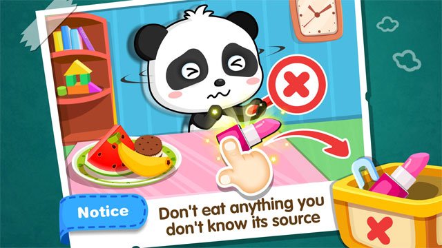 Baby Panda Safety at Home dạy bé kiến thức bảo vệ bản thân hữu ích