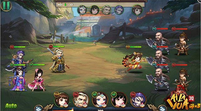 Game thẻ tướng 3Q Ai là Vua cho iOS