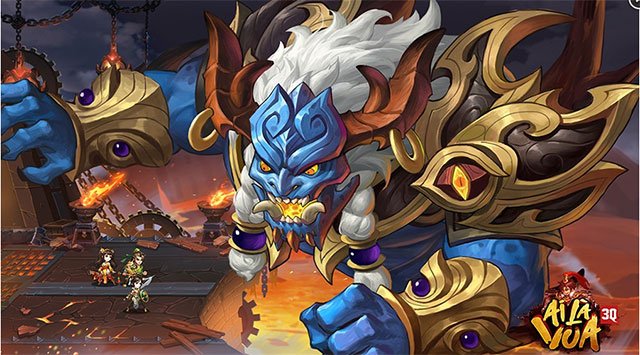 Boss khổng lồ trong game 3Q Ai là Vua cho iOS