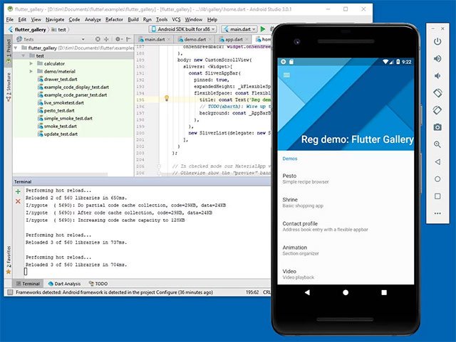 Lập trình app dễ dàng với Flutter