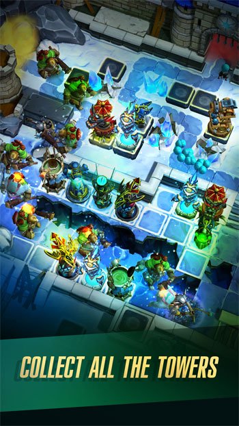 Thu thập mọi tháp pháo trong Defenders 2