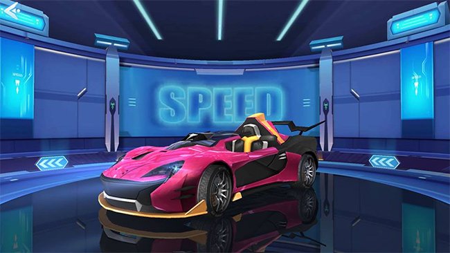 Một trong những xe đua cực đẹp của Cùng đua siêu tốc độ 3D