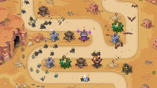 Nâng cấp tháp pháo và đội quân anh hùng