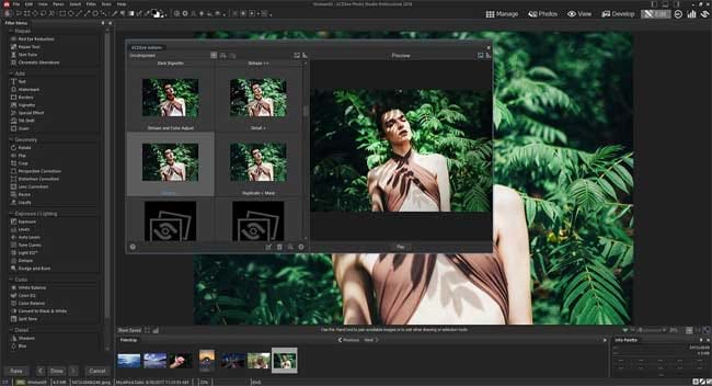 Giao diện ACDSee Photo Studio Professional 2019