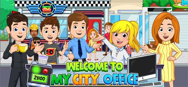 Game bé khám phá công việc văn phòng thú vị