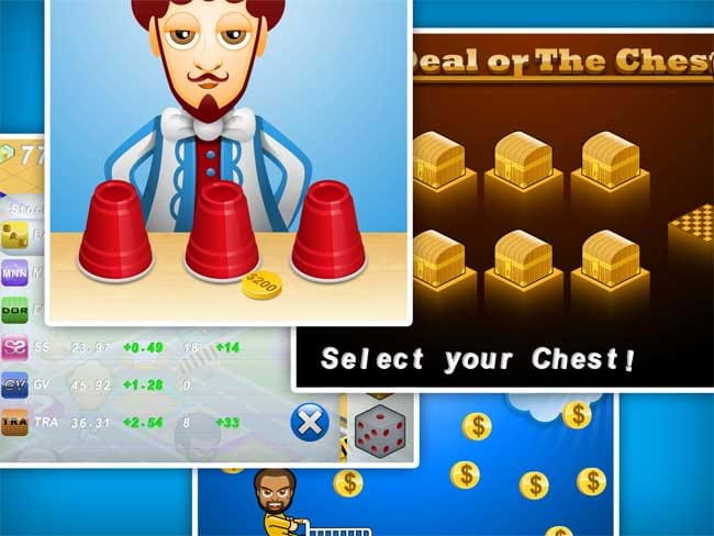 Millionaire Tycoon cho iOS có nhiều lựa chọn bàn cờ