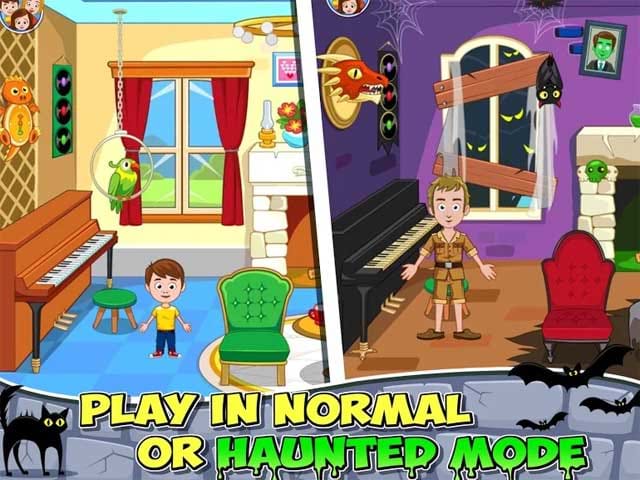 My Town: Haunted House có hai chế độ chơi: Bình thường và Ma ám