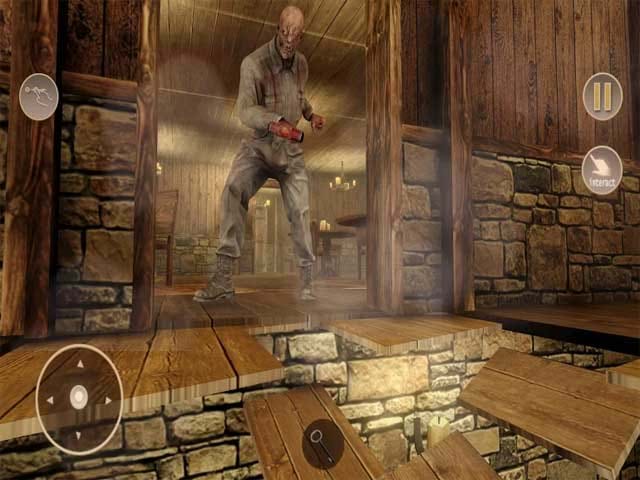 Đừng giẫm vào những vị trí sàn bị vỡ, bạn có thể dẫn Freddy đến chỗ mình