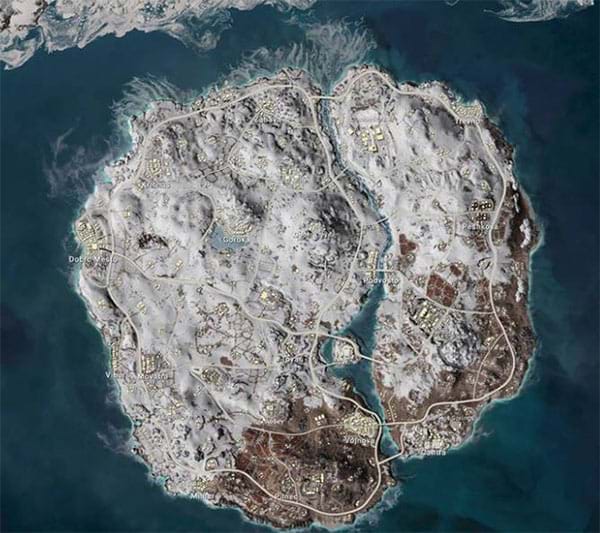 Map Băng Tuyết 6x6km