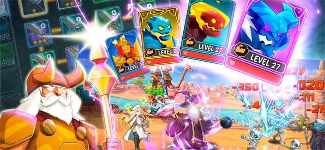 Thu thập và nâng cấp các chiến binh Viking