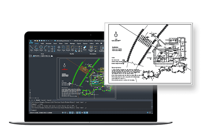 ZWCAD hỗ trợ in ấn