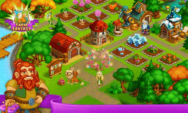 Farm Fantasy có đồ họa đẹp mắt và sống động