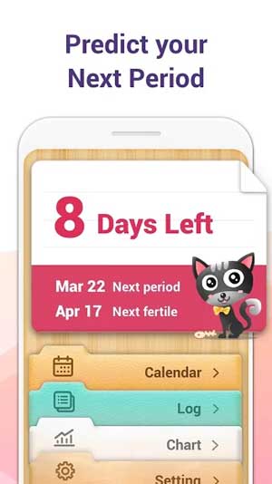 Thông báo chu kỳ kinh nguyệt của người dùng
