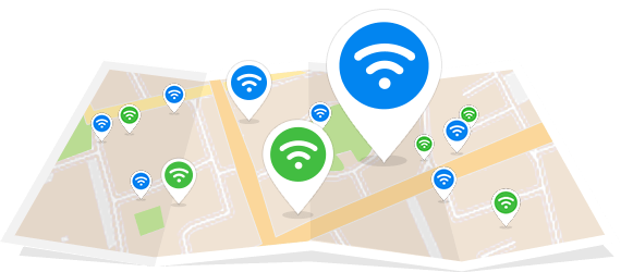 WiFi Master Key cho Android có bản đồ wifi