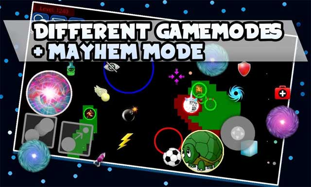Nebulous.io cho Android có nhiều chế độ chơi đa dạng