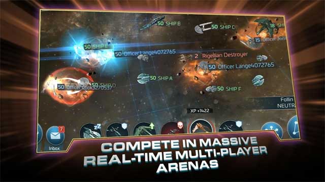 Tranh tài với game thủ khác trong các đấu trường 