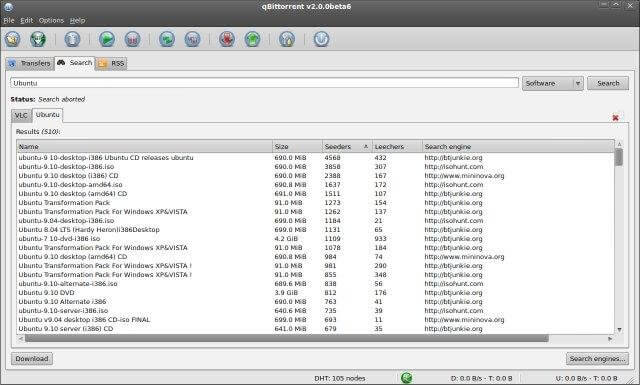 Giao diện qBittorrent