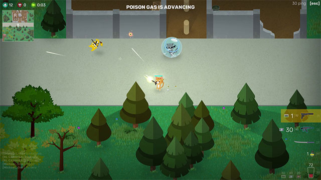 Game bắn súng sinh tồn độc lạ Super Animal Royale