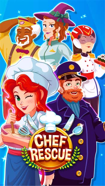 Game nấu ăn Giải cứu đầu bếp hấp dẫn