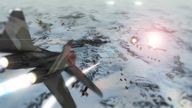 AirFighters có đồ họa 3D sống động và chân thực