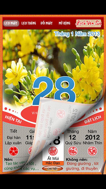 Lịch vạn sự