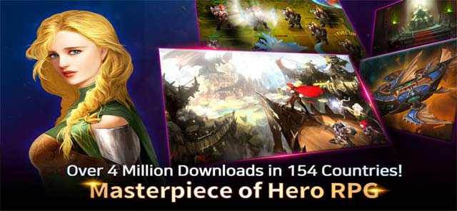 Heroes of Atlan đã tải về hơn 4 triệu lượt trên 154 quốc gia