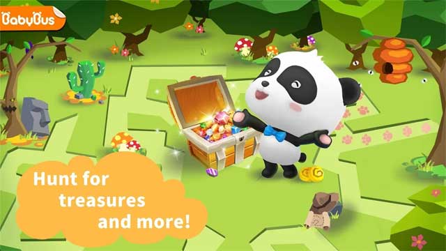 Rất nhiều kho báu đang chờ bé đến thu thập