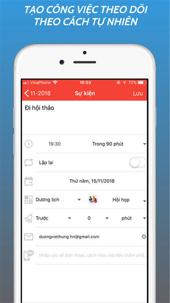 Tạo công việc