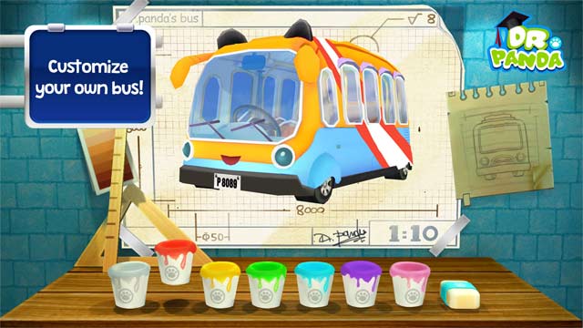 Tùy chỉnh xe bus theo ý thích với nhiều màu sơn khác nhau