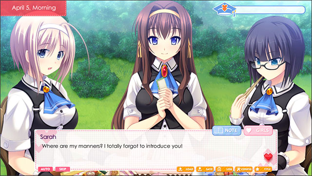 Dàn nhân vật siêu dễ thương trong game Love Language Japanese