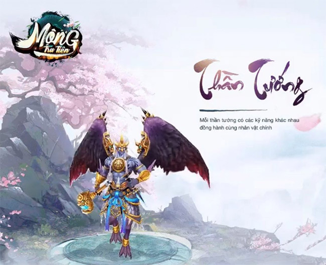 Tính năng Thần Tướng độc đáo của Mộng Tru Tiên