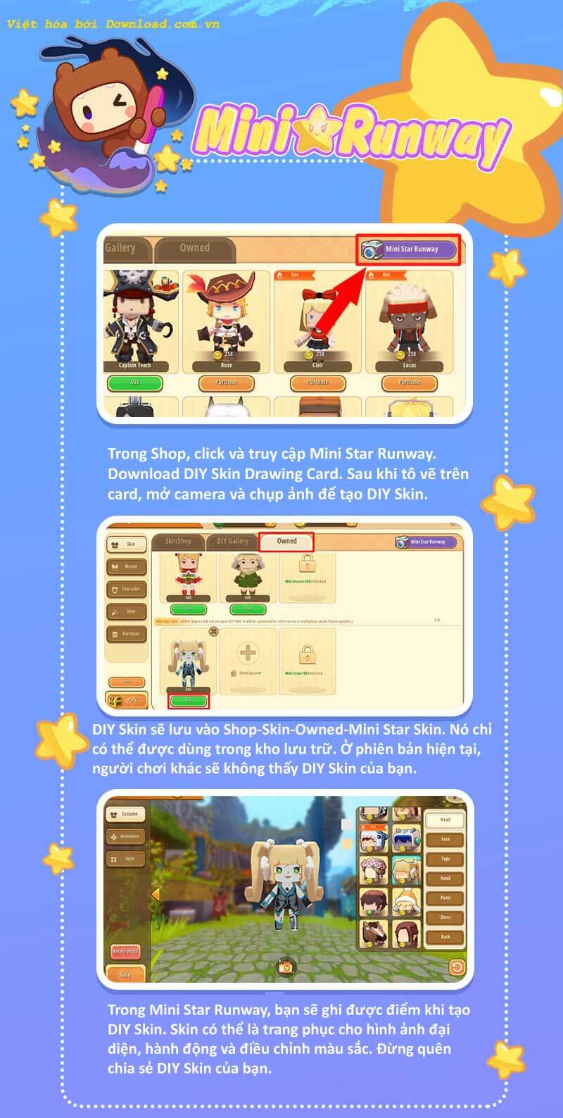 Cập nhật Mini Runway