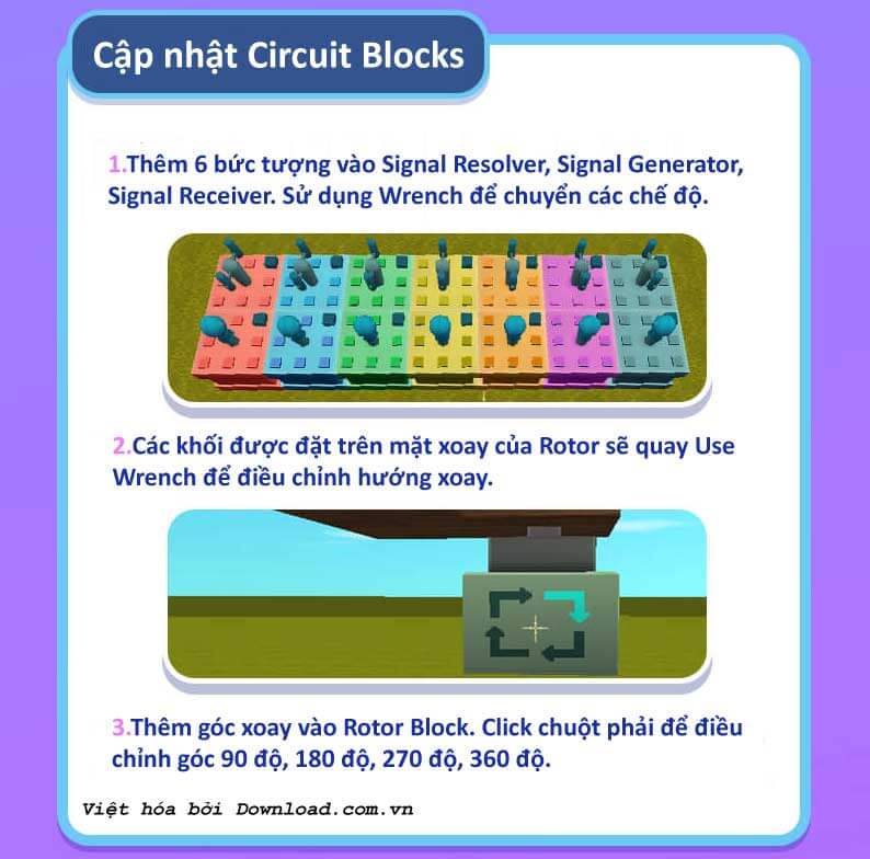 Chỉnh sửa khối trong Mini World