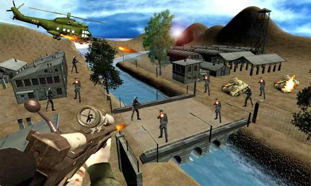 Sử dụng súng bắn tỉa tầm xa và nhắm vào đầu quân địch