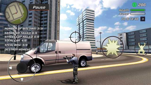 Grand Action Simulator - New York Car Gang có đồ họa 3D sống động 